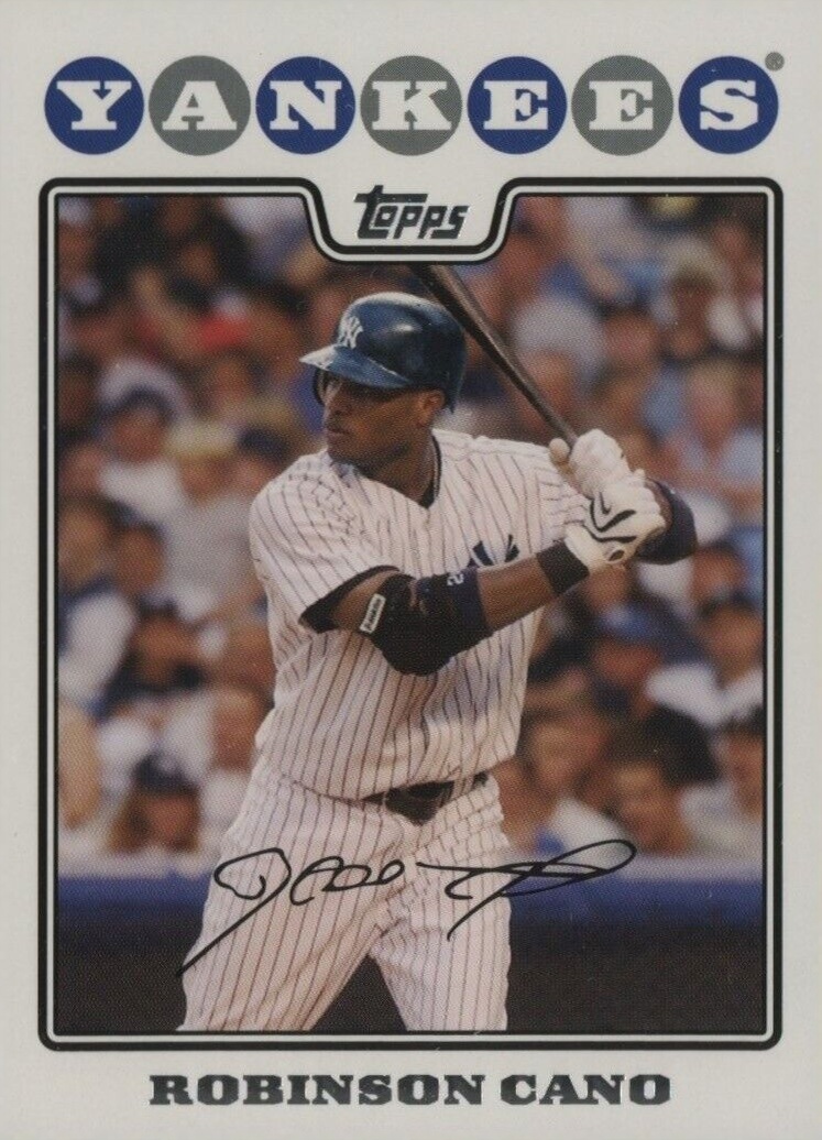 2008 Topps Robinson Cano #136 Baseball Card