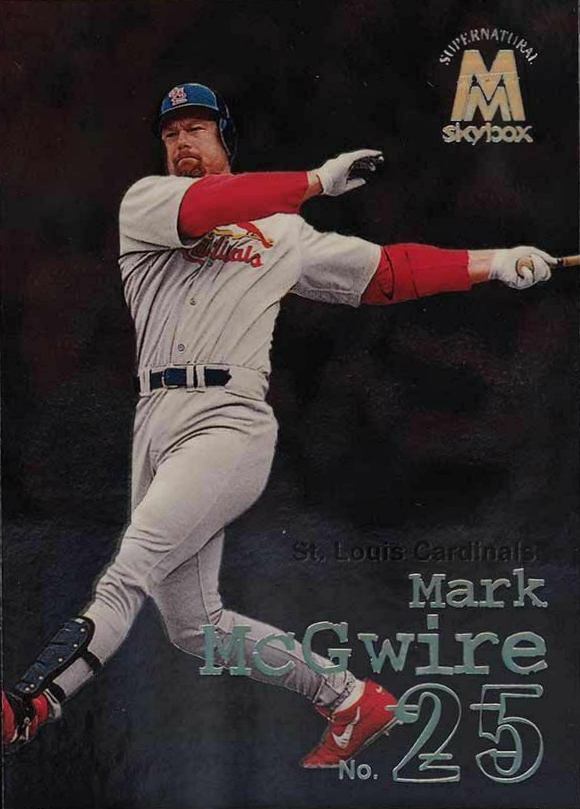 1999 Skybox Molten Metal Mark McGwire #134 Baseball Card