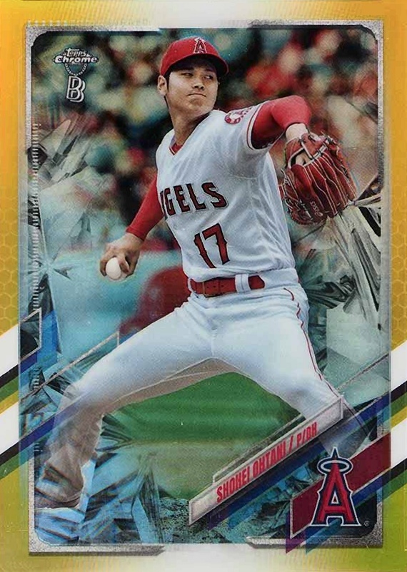 2021 Topps Chrome Ben Baller Shohei Ohtani #159 Baseball Card