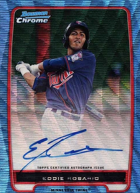 2012 Bowman Prospects Eddie Rosario #BCP9 Baseball Card