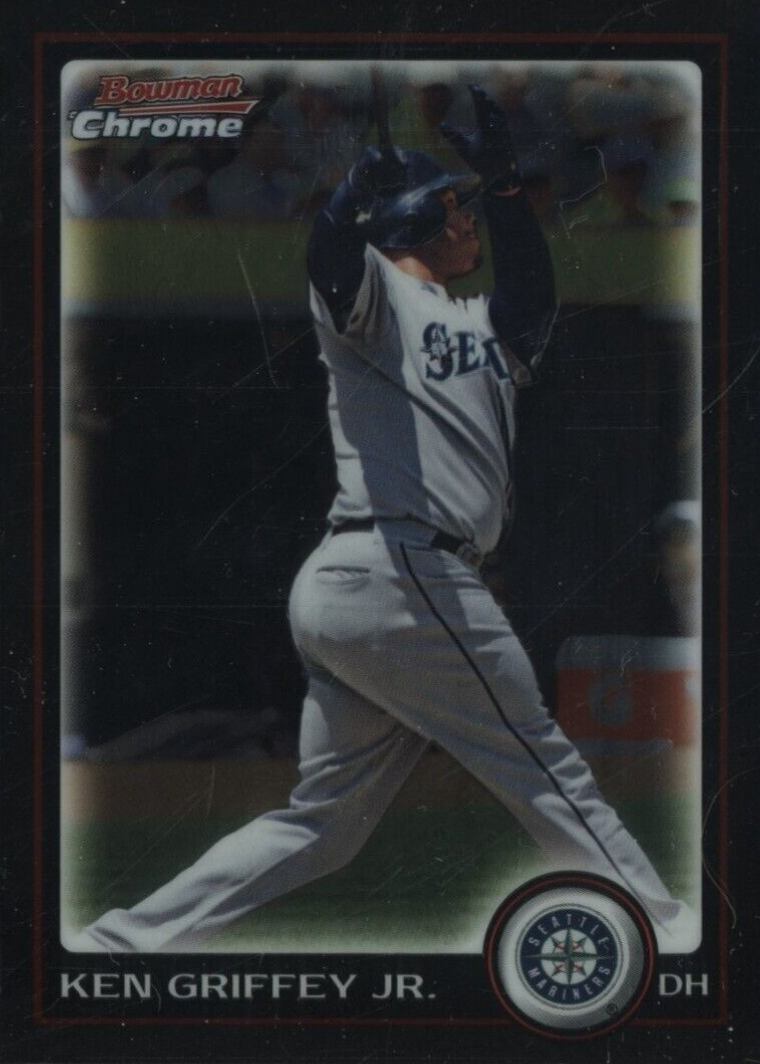 2010 Bowman Chrome Ken Griffey Jr. #155 Baseball Card