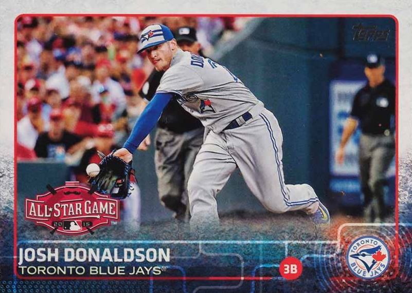 2015 Topps Update Josh Donaldson #US58 Baseball Card