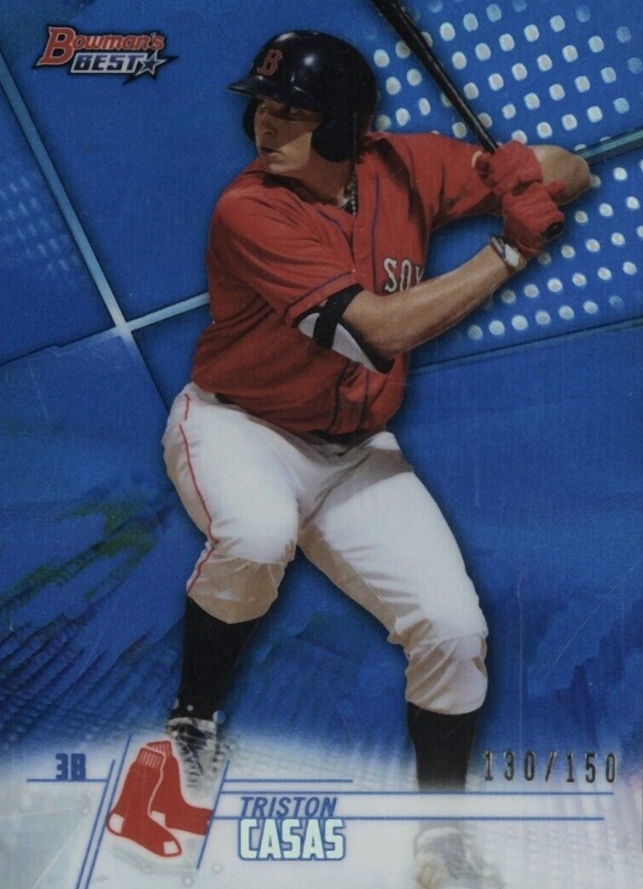 2018 Bowman's Best Top Prospects Triston Casas #TP-29 Baseball Card