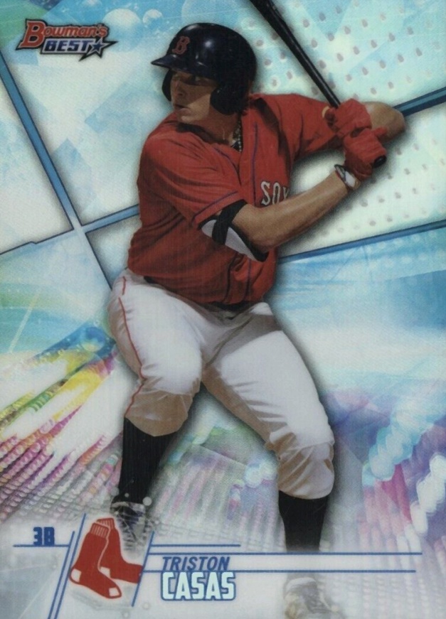 2018 Bowman's Best Top Prospects Triston Casas #TP-29 Baseball Card