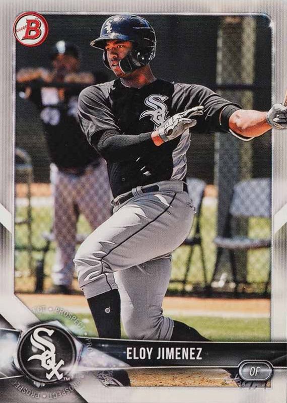 2018 Bowman Draft Eloy Jimenez #BD168 Baseball Card