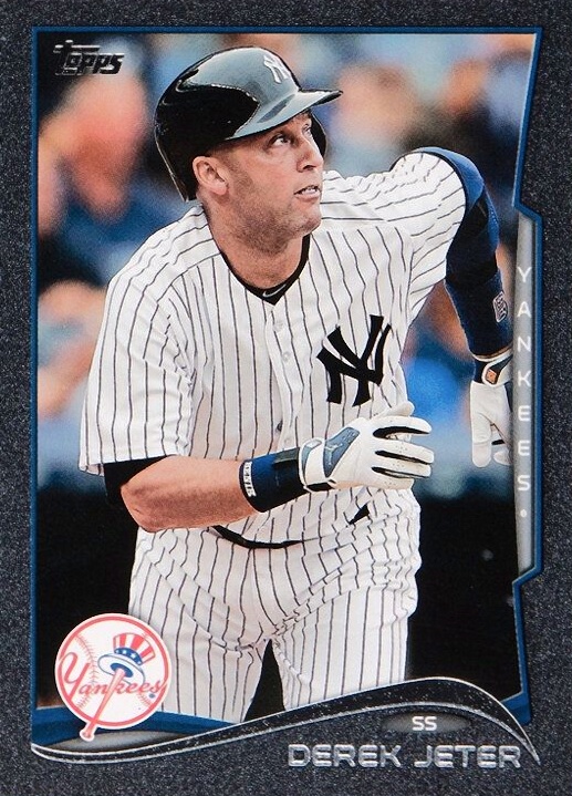 2014 Topps Mini Derek Jeter #200 Baseball Card