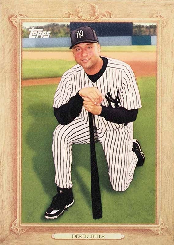 2010 Topps Turkey Red Derek Jeter #TR100 Baseball Card