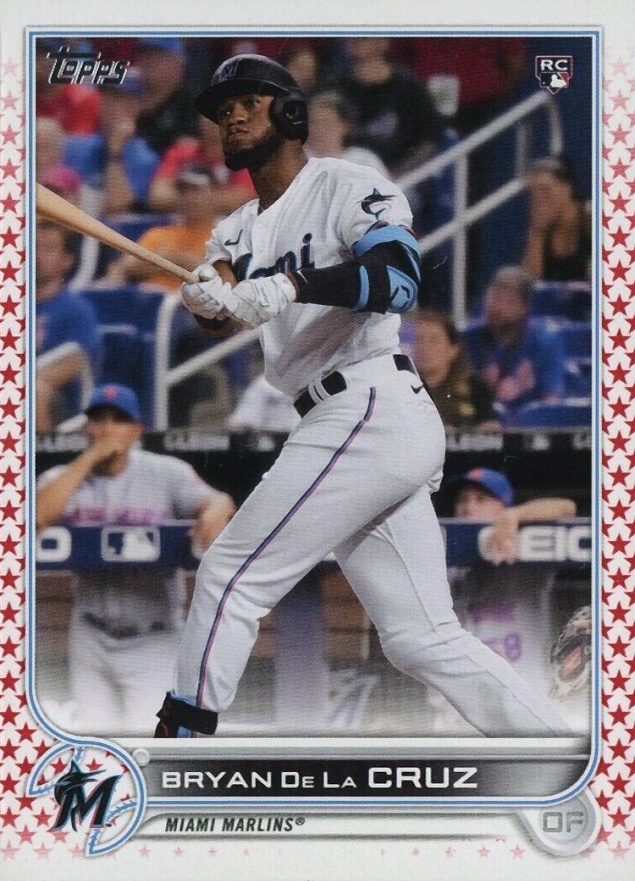 2022 Topps Bryan de La Cruz #22 Baseball Card