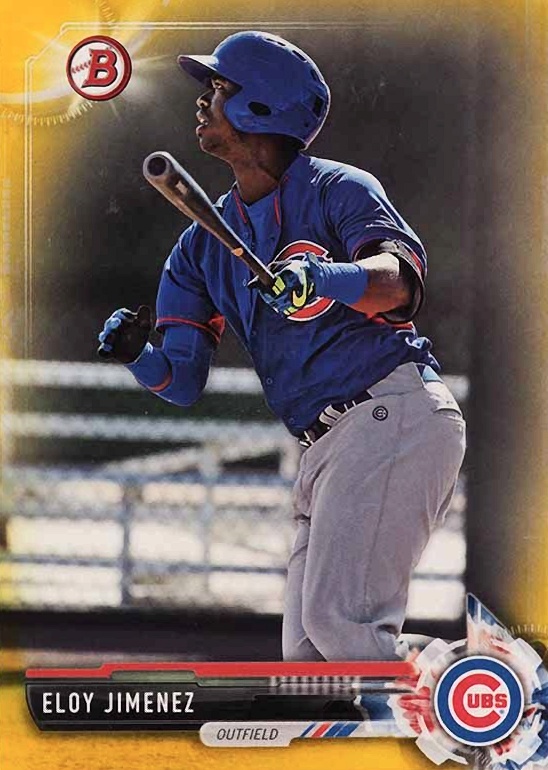 2017 Bowman Prospects Eloy Jimenez #BP50 Baseball Card