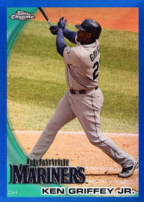 2010 Topps Chrome Ken Griffey Jr. #28 Baseball Card