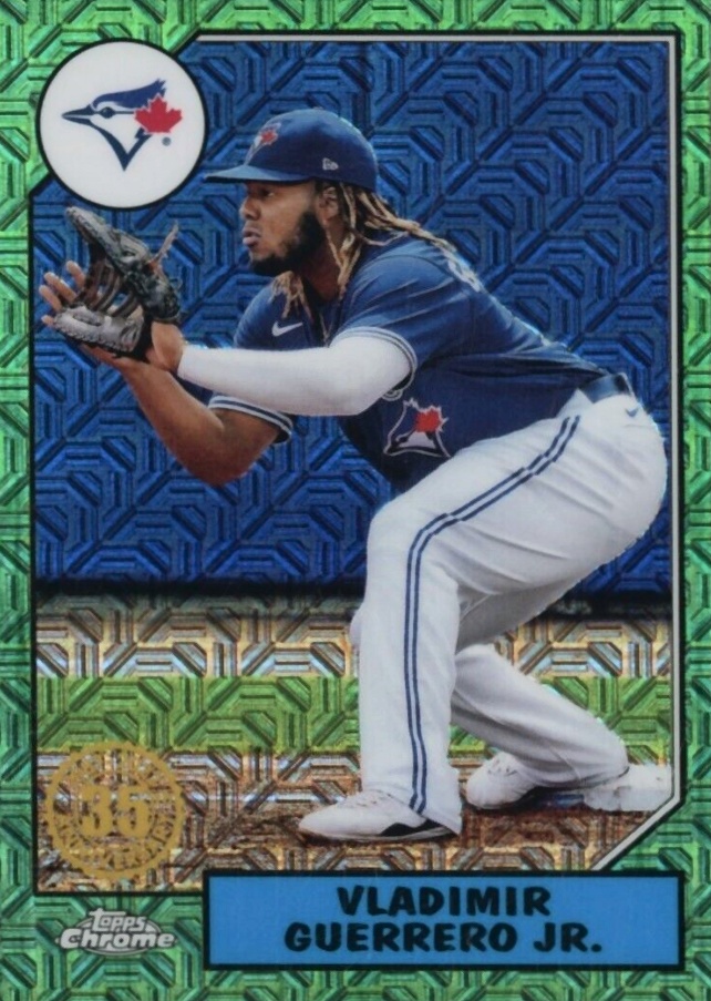 2022 Topps Silver Pack 1987 Chrome Promo Vladimir Guerrero Jr. #T87C19 Baseball Card