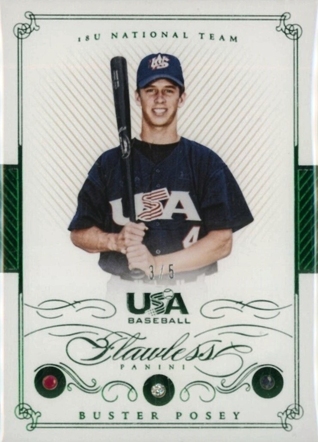 2016 Panini Flawless Buster Posey #73 Baseball Card