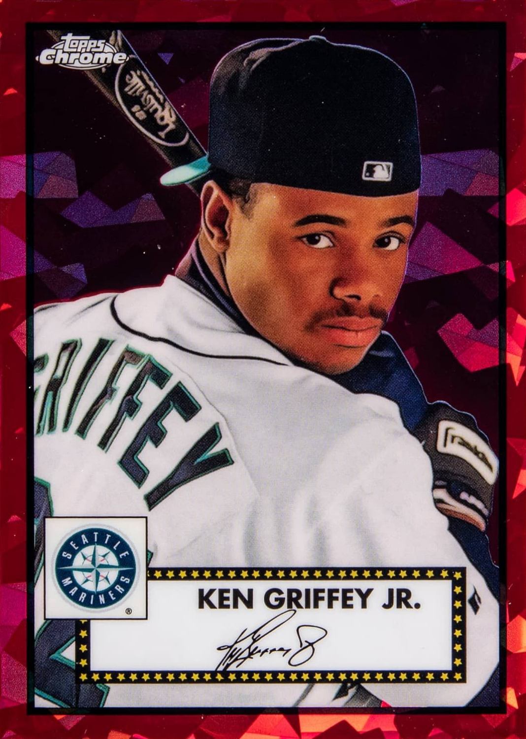 2021 Topps Chrome Platinum Anniversary Ken Griffey Jr. #493 Baseball Card