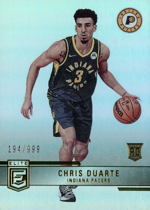 2021 Panini Donruss Elite Chris Duarte #236 Basketball Card