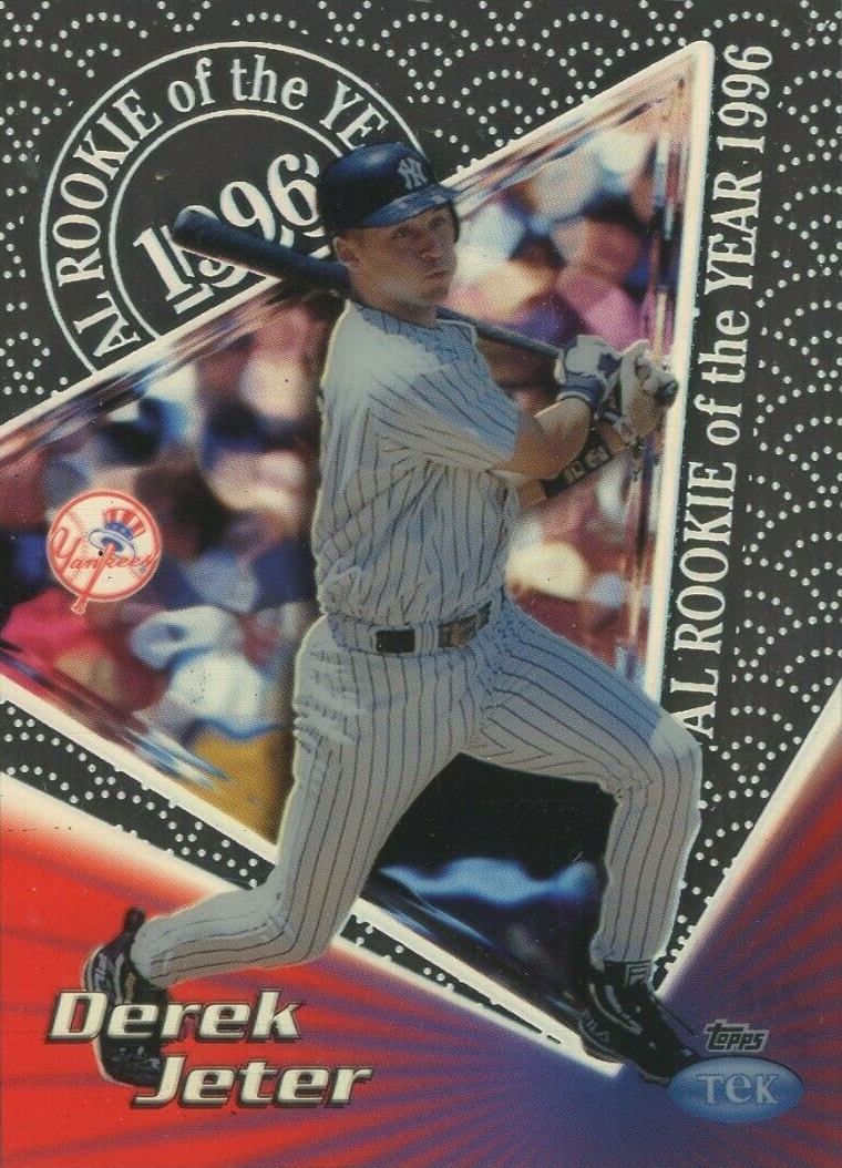 1999 Topps Tek Derek Jeter #24A Baseball Card