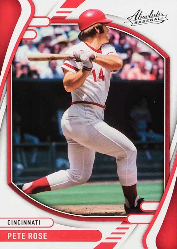 2022 Panini Absolute Pete Rose #81 Baseball Card