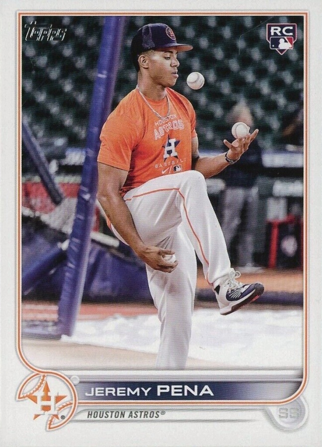 2022 Topps Update Jeremy Pena #US253 Baseball Card