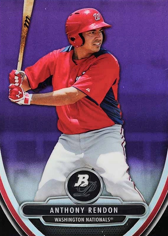 2013 Bowman Platinum Chrome Prospects Anthony Rendon #25 Baseball Card