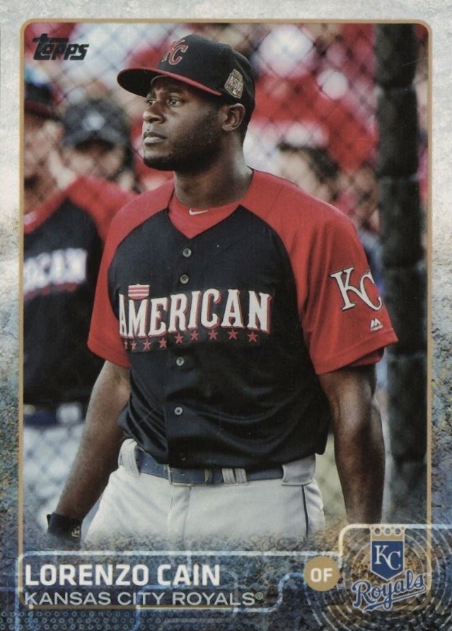 2015 Topps Update Lorenzo Cain #US76 Baseball Card