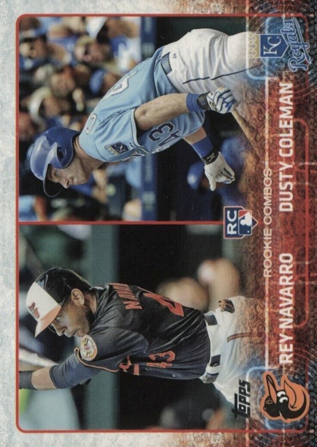 2015 Topps Update Dusty Coleman/Rey Navarro #US298 Baseball Card