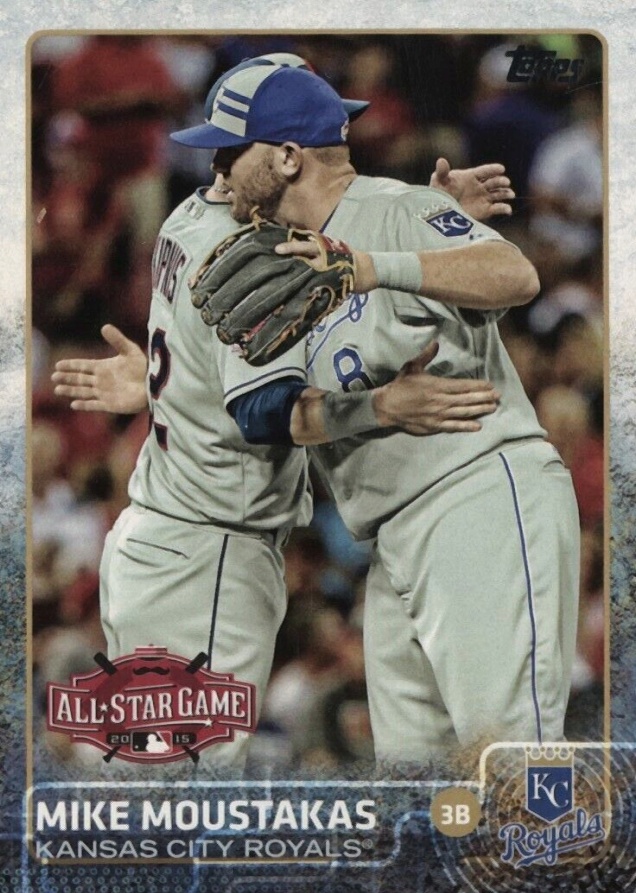 2015 Topps Update Mike Moustakas #US139 Baseball Card