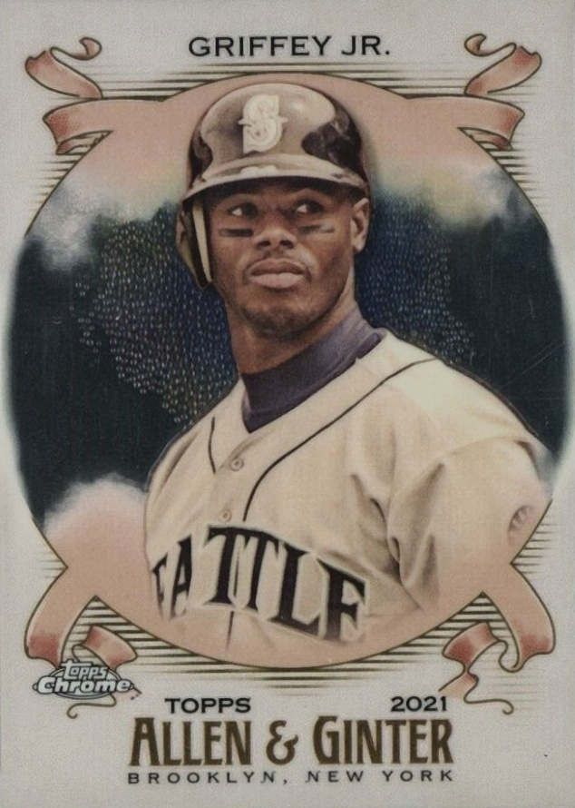 2021 Topps Allen & Ginter Chrome Ken Griffey Jr. #51 Baseball Card