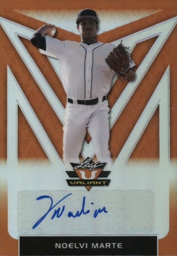 2020 Leaf Valiant Noelvi Marte #BANM1 Baseball Card