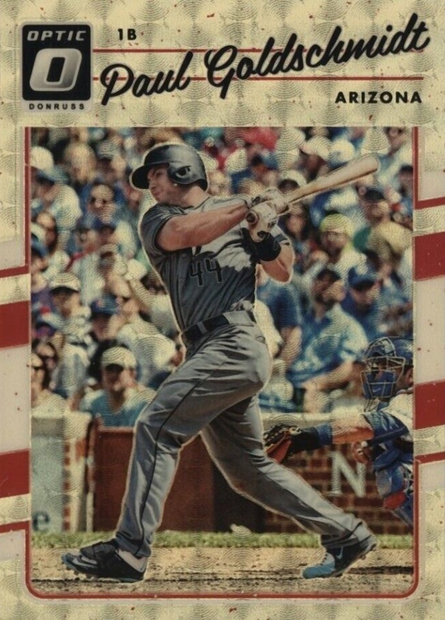 2017 Panini Donruss Optic Paul Goldschmidt #66 Baseball Card