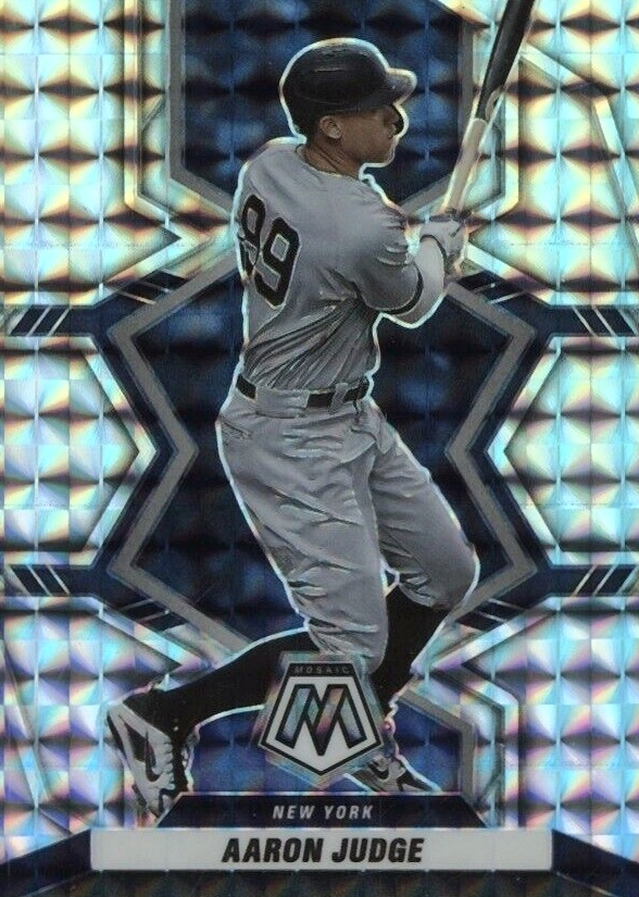 2022 Panini Mosaic Aaron Judge #172 Baseball Card