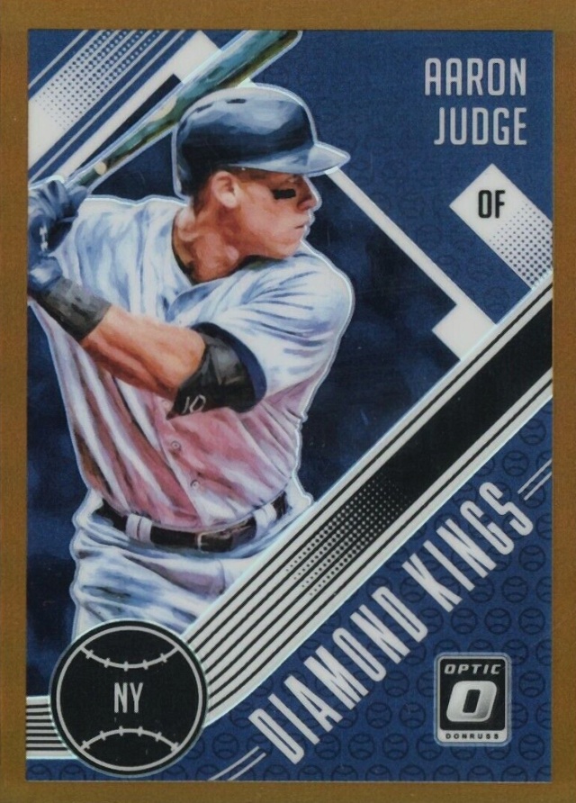 2018 Panini Donruss Optic Aaron Judge #19 Baseball Card