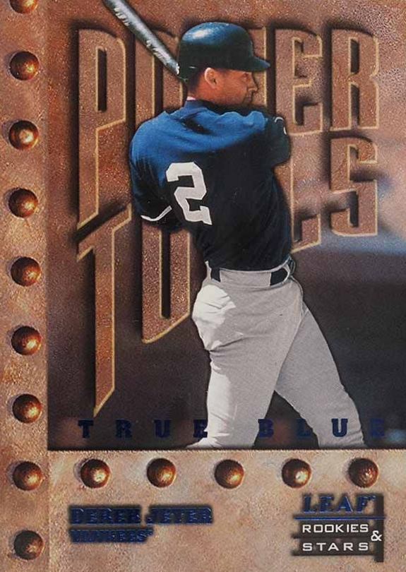 1998 Leaf Rookies & Stars Derek Jeter #152 Baseball Card