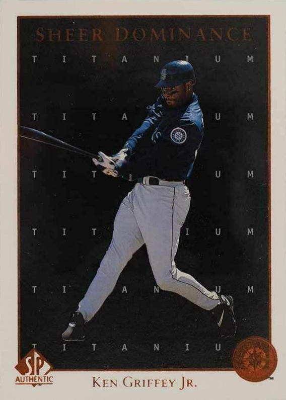 1998 SP Authentic Sheer Dominance Ken Griffey Jr. #SD1 Baseball Card