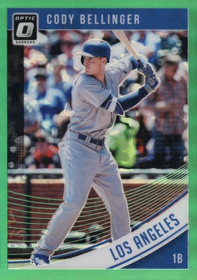 2018 Panini Donruss Optic Cody Bellinger #115 Baseball Card