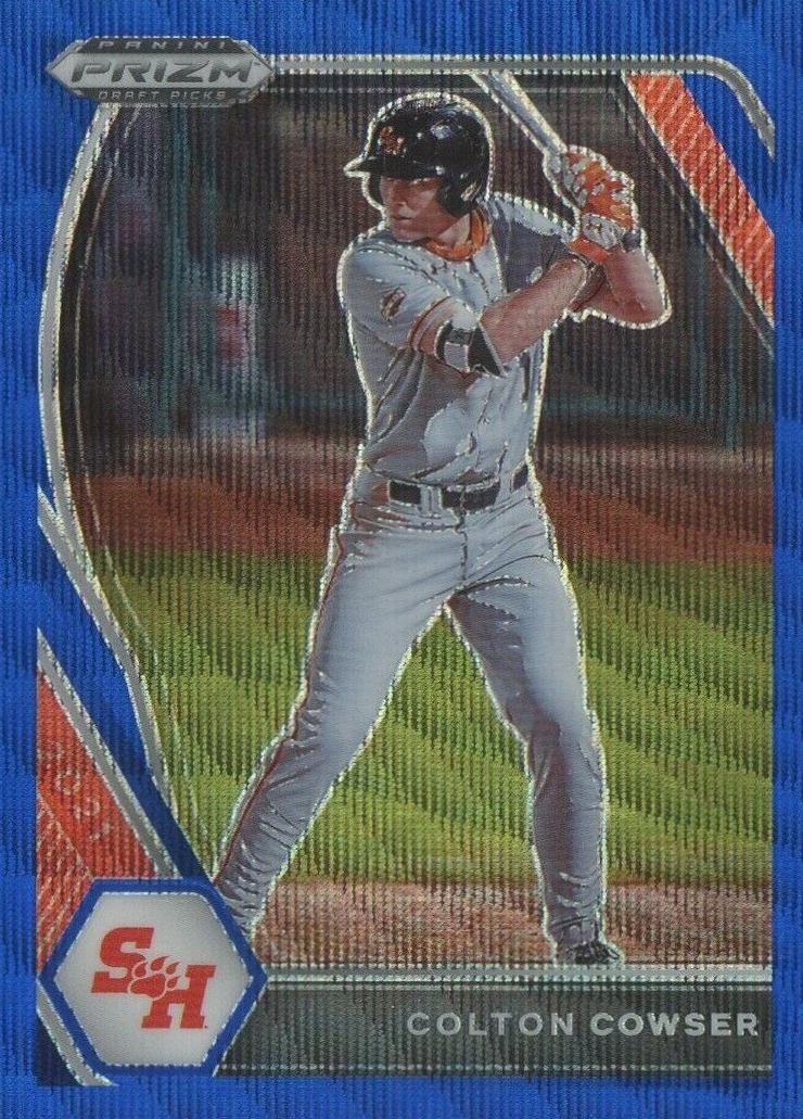 2021 Panini Prizm Draft Picks Colton Cowser #PDP5 Baseball Card