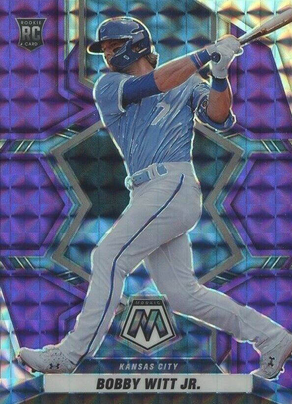 2022 Panini Mosaic Bobby Witt Jr. #265 Baseball Card