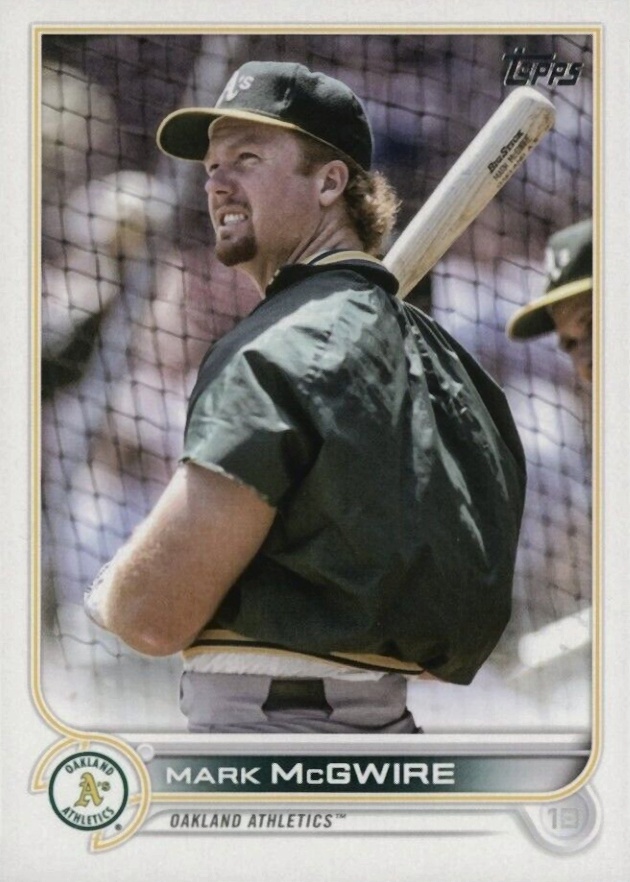 2022 Topps Update Mark McGwire #US25 Baseball Card