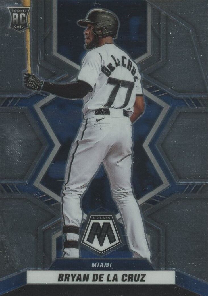 2022 Panini Mosaic Bryan de La Cruz #230 Baseball Card