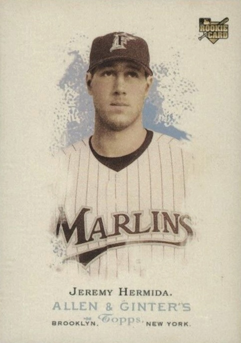 2006 Topps Allen & Ginter Jeremy Hermida #82 Baseball Card