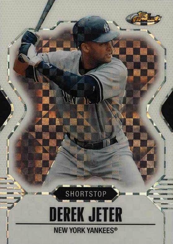 2007 Finest Derek Jeter #68 Baseball Card