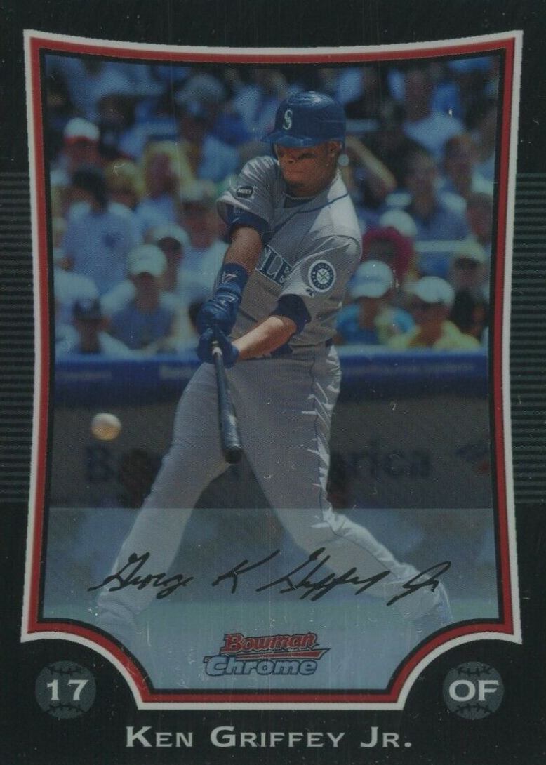 2009 Bowman Chrome Ken Griffey Jr. #7 Baseball Card