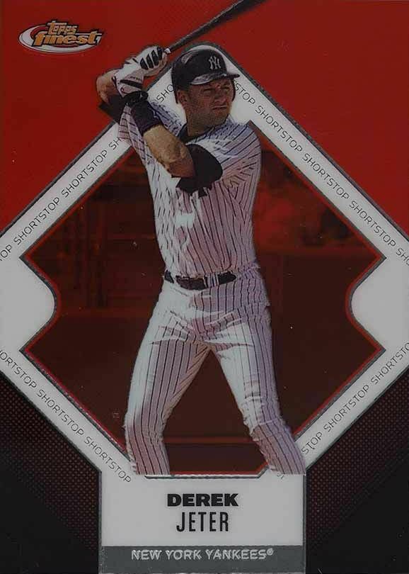 2006 Finest Derek Jeter #125 Baseball Card