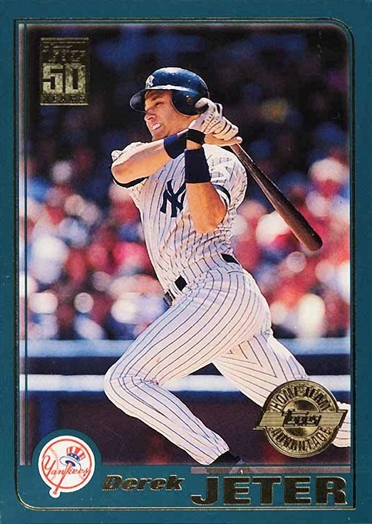 2001 Topps Derek Jeter #100 Baseball Card