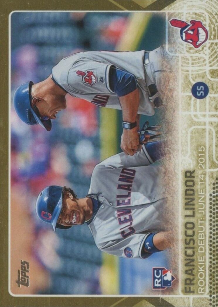 2015 Topps Update Francisco Lindor #US286 Baseball Card