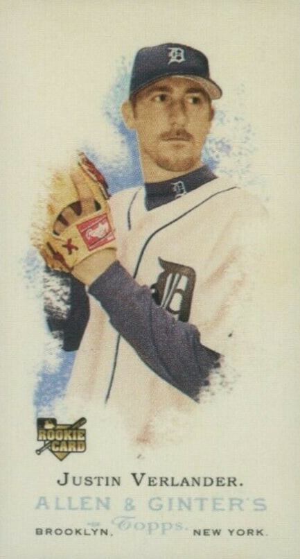 2006 Topps Allen & Ginter Justin Verlander #74 Baseball Card