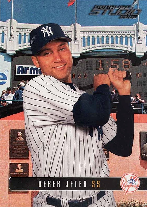 2003 Studio Derek Jeter #56 Baseball Card