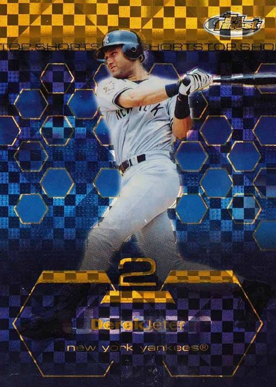 2003 Finest  Derek Jeter #10 Baseball Card