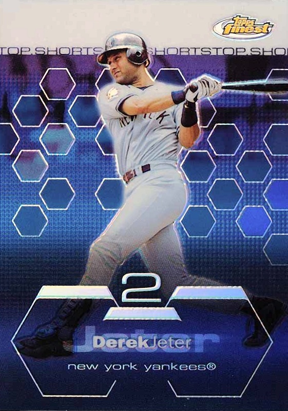 2003 Finest  Derek Jeter #10 Baseball Card