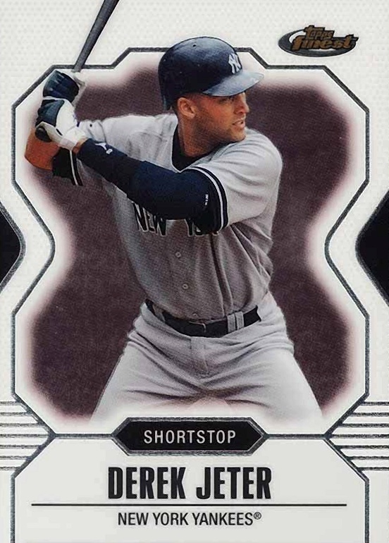 2007 Finest Derek Jeter #68 Baseball Card