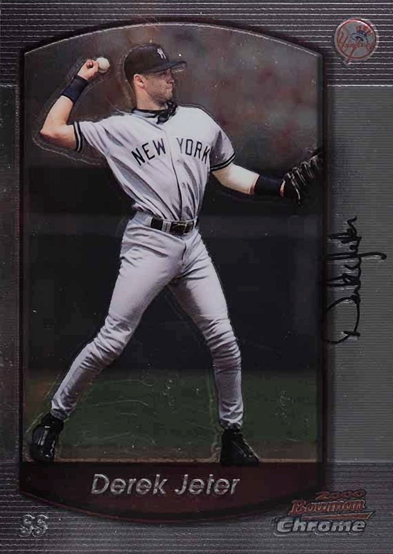 2000 Bowman Chrome Derek Jeter #50 Baseball Card