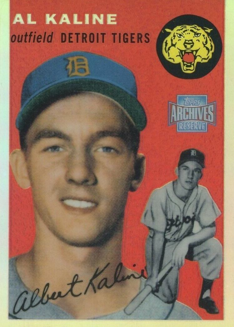 2001 Topps Archives Reserve Al Kaline #38 Baseball Card